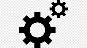 Computer Icons Mechanical Engineering Gear Wheel Engranes Black And White Technology Symbol Png Pngwing