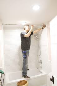 How To Drill Into Tile To Hang A Shower Curtain Tiles Drill Curtains