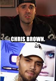 Sulem Calderon and Chris Brown