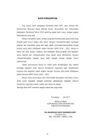 Kata pengantar buku tahunan tk. 2