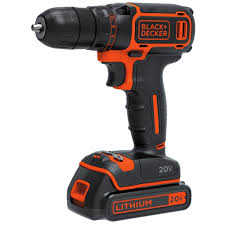 Black And Decker 20v Lithium Battery 1 5 Ah Black Decker 20 Volt Max Lithium Ion Cordless 3 8 In Drill Driver With Battery 1 5ah And Charger Drill Driver Drill Cordless Drill