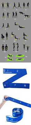Flexibility Resistance Band Yoga Belt With 8 Loops Yoga Strap Stretch Strap Exercise Str Exercices Avec Bande Elastique Exercice Elastique Exercice Elastiband