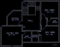 مخطط الفيلا صغيرة المساحه 4 غرف نوم ماستر How To Plan House Plans Master Bedding