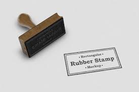 Realistic Rubber Stamp Logo Mockup Template Mediamodifier Online Mockup Generator Logo Mockup Mockup Template Mockup