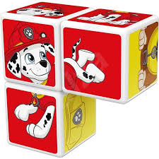 He even has paw prints on all fours! Magicube Paw Patrol Marshall Rubble And Zuma Magnetic Building Set Alzashop Com