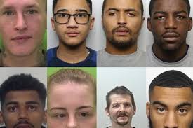 County lines gang who transported drugs between Huddersfield and Blackpool  and rapped about it in YouTube videos are jailed for 80 years