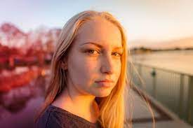 Portrait At Sunset Portrait Lighting On Face Photographer