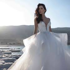 Silhouette ball gown neckline sweetheart floor cap sleeve natural $5000 and up. Pnina Tornai Wedding Dresses By Season