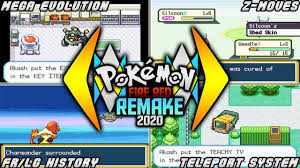 Battle and meet many different characters. Pokemon Fire Red Remake 2020 Gba Rom Hack With Mega Evolution Z Moves Teleport System More Youtube
