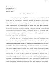 Check spelling or type a new query. Reflection Paper On Gender Equality Gender Equ Al Ity Reflection Paper On Gender Equality For Many Years People Have Come A Long Way To Achieve Course Hero