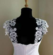 Detachable Straps Wedding Dress Straps Ivory Lace Bridal Etsy In 2021 Bridal Lace Wedding Dresses With Straps Lace Bridal Gown