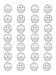 Cup Cakes 93040 Cup Cakes Disegni Da Colorare Per Adulti