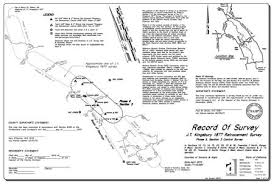 Generally a title report will show a preliminary plat map wi. Land Surveying Record Of Survey Adobe Associates Inc