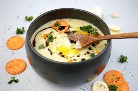 Low Carb Pastinaken Sellerie Suppe Vegan Keto Sellerie Suppe Pastinaken Lebensmittel Essen