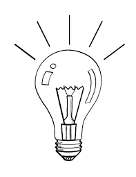 Color in this picture of an the light bulb and others with our library of online coloring pages. Free Light Bulb Coloring Page