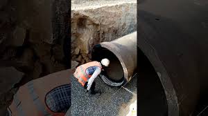 تركيب مواسير تصريف مياه الأمطار قطر ١م By Sherbini Mohamed Youtube