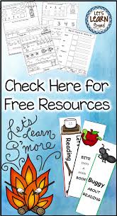 For Free Resources And Samples Check Out Let S Learn S More Teachers Pay Teachers Store From M Kindergarten Classroom Themes Camping Theme Classroom Learning