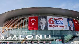 Cumhurbaşkanı ve ak parti genel başkanı recep tayyip erdoğan'ın seçim manifestosunu açıkladığı ak parti i̇stanbul 6. 6 Nci Olagan Ak Parti Kongresi Ve Gelecege Hazirlik Yorum Seta