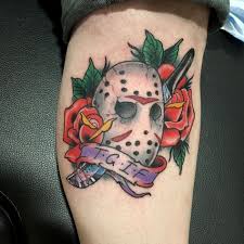 Maybe you would like to learn more about one of these? Jason Mask And Machete Tattoo Tattoos Movie Tattoos 13 Tattoos