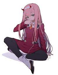 Zero Two By Slyvia Pixiv17783380 Personagens De Anime Anime Menina Anime