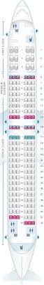 Seat Map Alaska Airlines Horizon Air Boeing B737 800