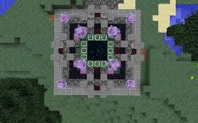 This datapack allows creating custom nether portals with different base materials for use with custom worlds generated from 20w21a+. Overdecorated End Portal Mr Crayfish S Furniture Mod Recommended Minecraft Map
