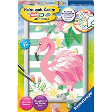 Malen sie überall mit zahlen ohne bleistift oder papier. Malen Nach Zahlen Think Pink Mit Farbigen Motivlinien Ravensburger Mytoys