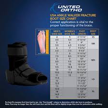 United Ortho 12015 Ankle Walking Boot Medium