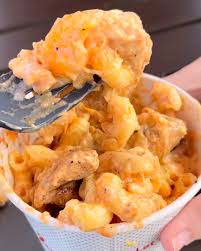 Grilled Chicken Mac hack 🔥 (with BBQ & Ranch) Mobile order: 1 cup of Mac &  Cheese, 6 or 8- count grilled chicken nuggets, 1 BBQ sauce pack, 1 garden  herb ranch