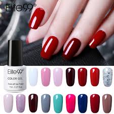 elite99 7ml pure color gel nail polish top base coat need long lasting uv led gel varnishes soak off gelpolish nail lacquer la colors nail polish nail