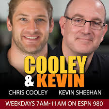 Cooley and Kevin with Chris Cooley and Kevin Sheehan