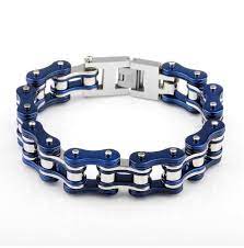 S Titanium Stainless Steel Heavy Silver Bicycle Chain Motorcycle Bangle In 2021 Bike Chain Bracelet Motorcycle Chain Bracelet Stainless Steel Bracelet