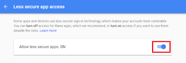 Get a trick to enable or allow less secure apps in your gmail (google) account with 1 click. Allow Less Secure Apps To Access Your Gmail Account Devanswers Co
