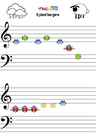 Creer Une Partition Pour Enfant Editions Melopie Partitions De Piano Partition Piano Pour Enfant