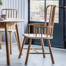 Wooden carver dining chairs with arms. Wycombe Carver Dining Chair 2pk Wooden Dining Chair Dining Chairs