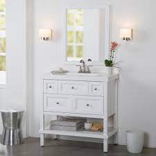 Explore glacier bay national park and visit top natural sights with park rangers. Glacier Bay Ashland 37 In W X 37 In H X 19 In D Bathroom Vanity In White With Vanity Top In White With White Sink Aliip2 Wh The Home Depot Home