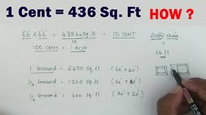 How many bigha in one acre? 1 Cent 436 Sq Ft How How We Say One Cent Equal To 436 Sq Ft Indian Land Measurement System Youtube