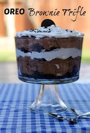 Oreo Brownie Trifle 365ish Days Of Pinterest Oreo Brownie Trifle Trifle Recipe Brownie Trifle
