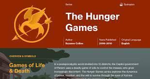 The burning mockingjay symbol during the 'the hunger games: The Hunger Games Series Symbols Course Hero
