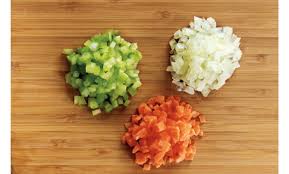 Although mirepoix is rarely kept in the final dish, it adds depth to the flavor as well as a brown coloring. Making A Mirepoix Relish Blog