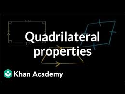 Quadrilateral angles worksheets worksheets for 7th grade and 8th grade. Quadrilateral Properties Video Khan Academy