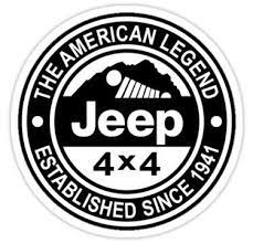 Jeep Logo Sticker By Corinthiabrooke In 2021 Jeep Stickers Jeep Life Decal Jeep Decals
