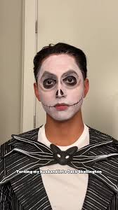 Guy Jack Skellington Makeup