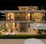 Villa Scale Model, House Building Model Makers - RJ Models