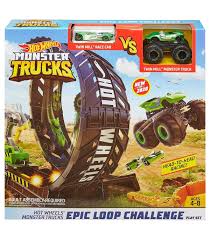 Juegos de autos y carreras juegos para ninos hot wheels. Juego De Desafio Hot Wheels Gky00 Monster Trucks Epic Loop Challenge