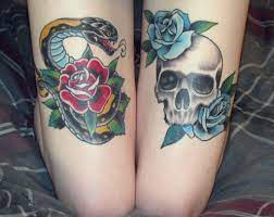 Pin By Tattoomaze On Tattoos Tattoos Feminine Thigh Tattoos Thigh Tattoo