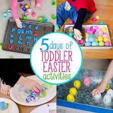 This spring there are so many fun easter activities for kids to enjoy with your child. A Very Toddler Easter Busy Toddler