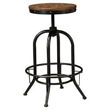 Wood and metal bar stools backless. Signature Design By Ashley Pinnadel Wood Backless Bar Stools Set Of 2 Vintageindustrialfurniture Metal Bar Stools Bar Stools Backless Bar Stools