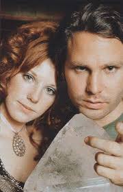 Pamela Courson and Jim Morrison