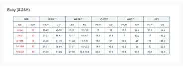 size charts toobydoo